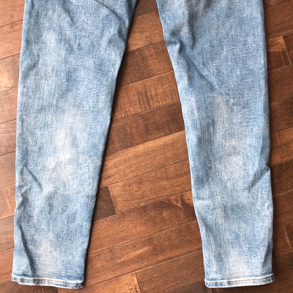 American Eagle Outfitters Light Wash Next Level Flex Skinny Jegging Jeans Sz 26 - Picture 11 of 14